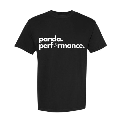 Panda Performance Unisex Tee - Black or White